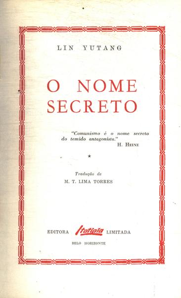 O Nome Secreto