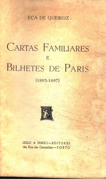 Cartas Familiares (1893-1897)