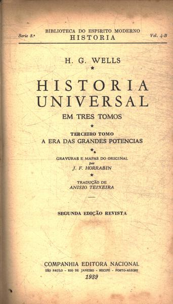 História Universal Vol 3
