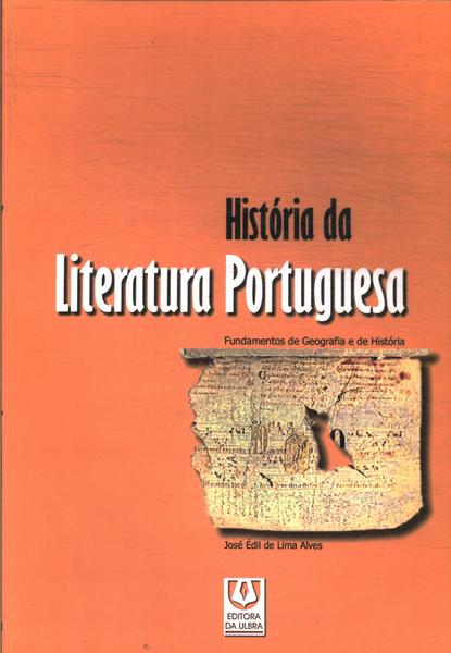 Historia Da Literatura Portuguesa