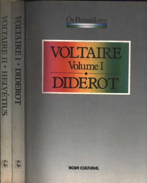 Os Pensadores: Voltaire (2 Vols) - Helvétius - Diderot