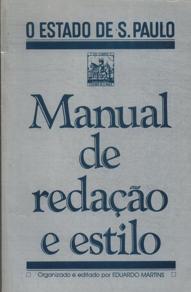 Manual De Redação E Estilo (1990)