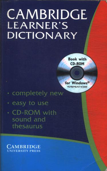Cambridge Leaner's Dictionary (não Contém Cd - 2001)