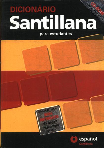 Dicionário Santillana Para Estudantes (inclui Mini-cd - 2011)