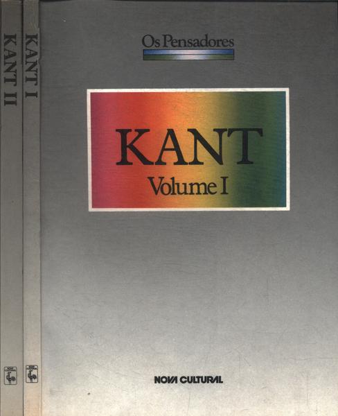 Os Pensadores: Kant ( 2 Volumes)