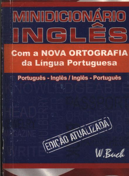 Minidicionário De Inglês: Português-inglês Inglês-português (2010)