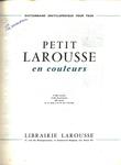 Petit Larousse En Couleurs (1972)