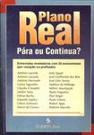 Plano Real: Pára Ou Continua?