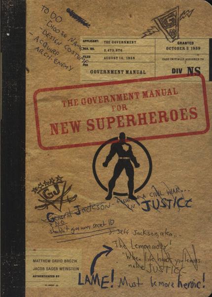 The Government Manual For Superheroes