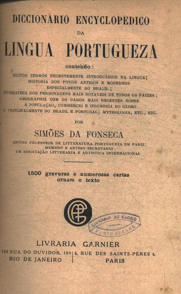 Diccionario Encyclopedico Da Lingua Portugueza