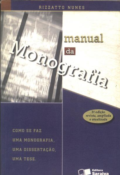 Manual Da Monografia (2002)