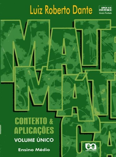 Matemática - Contextos & Aplicações (Livro do professor)