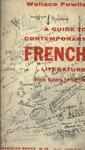 A Guide To Contemporary French Literature