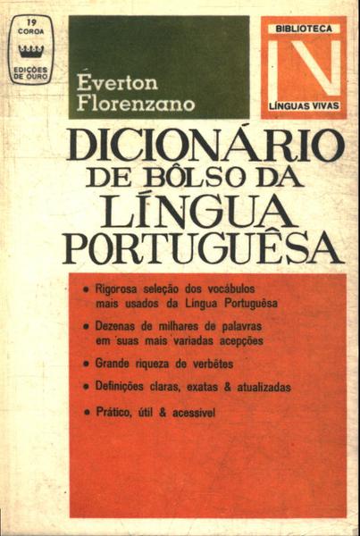 Dicionário De Bôlso Da Língua Portuguêsa