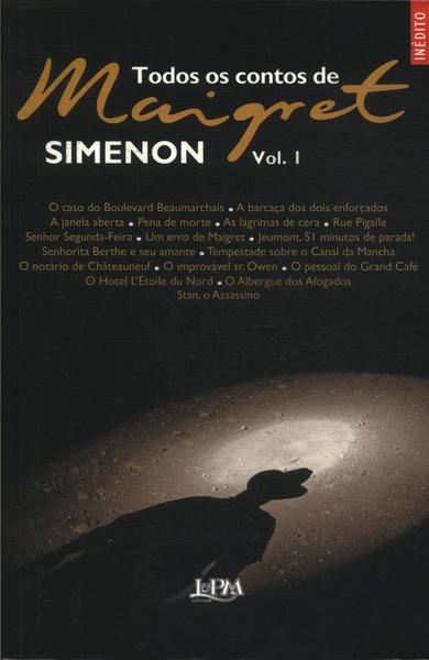 Todos Os Contos De Maigret Vol 1