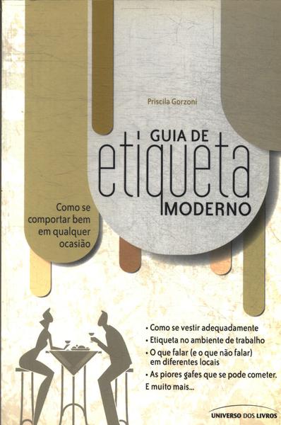 Guia De Etiqueta Moderno