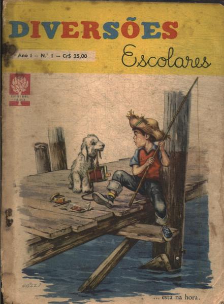 Revista Diversões Escolares - Ano 1 - Nº 1