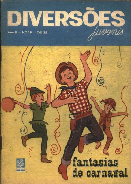 Revista Diversões Juvenis - Ano 2 - Nº 19