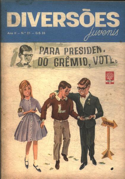 Revista Diversões Juvenis - Ano 2 - Nº 21