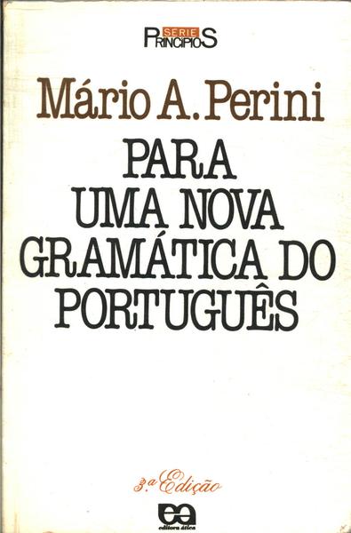 Para Uma Nova Gramática Do Português