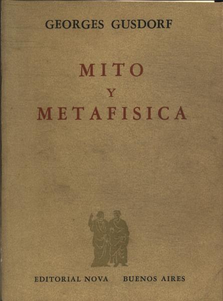 Mito Y Metafisica