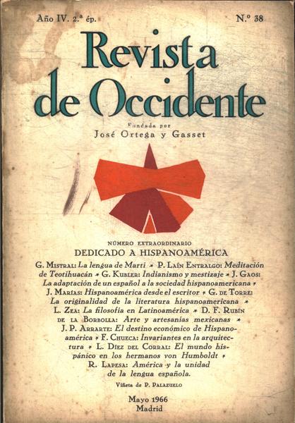 Revista De Occidente Nº38