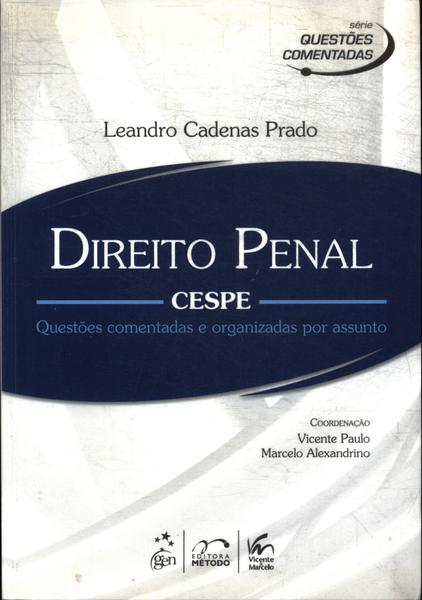 Direito Penal: Cespe (2011)