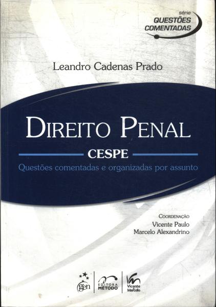Direito Penal: Cespe (2011)