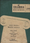 Lily Pons - Waltz Songs