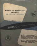 Kálmán and Waldteufel Memories