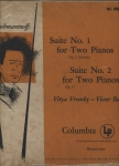 Suite nº 1 for Two Pianos, Op. 5 Fantasy - Suite Nº 2 for Two Pianos, Op. 17