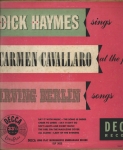 Dick Haymes and Carmen Cavallaro - Irving Berlin Songs - LP 10 pol