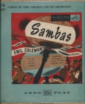Sambas by Emil Coleman and his Orchestra - LP 10 pol