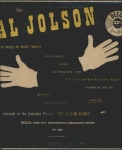 Al Jolson in Songs he Made Famous - LP 10 pol