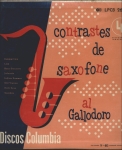 Contrastes de Saxofone - LP 10 pol