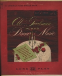 Al Goodman plays Dinner Music - LP 10 pol