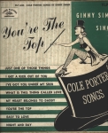 You're the Top - Cole Porter Songs - LP 10 pol