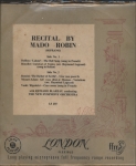 Recital by Mado Robin - LP 10 pol