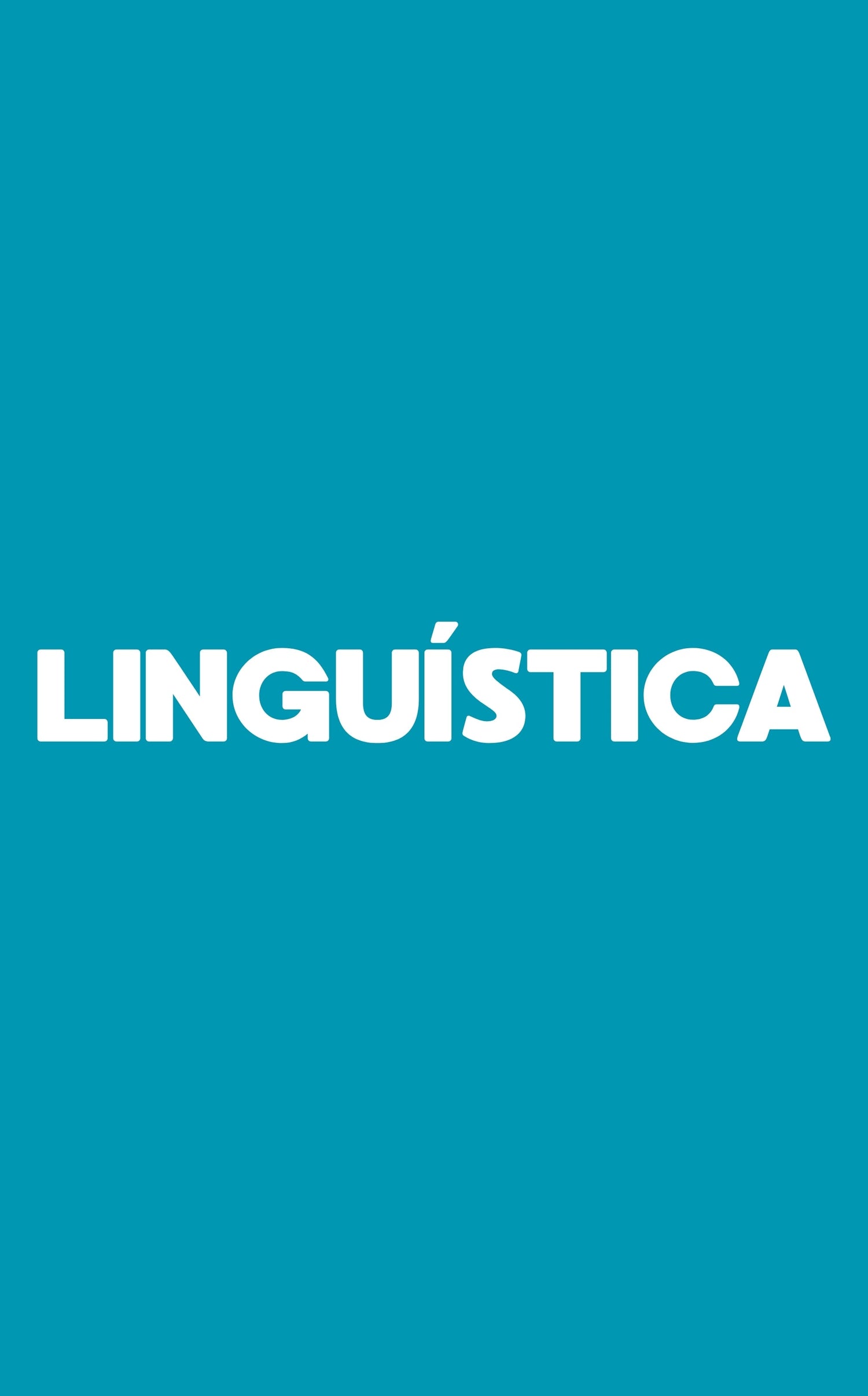 LINGUÍSTICA