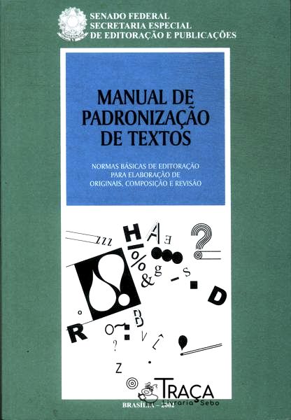 Manual de Padronização de Textos (2002)