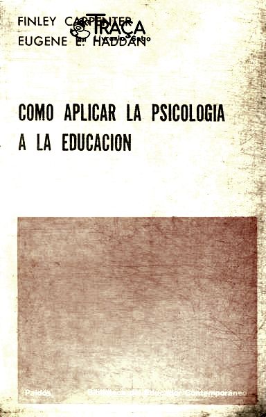 Como Aplicar La Psicologia a La Educacion