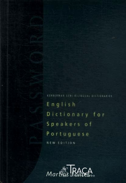 Password English Dictionary For Speakers Of Portuguese (1998)