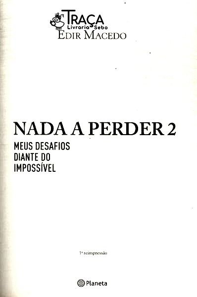 Nada a Perder Vol 2