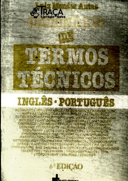 Dicionário de Termos Técnicos Inglês - Português (1980)