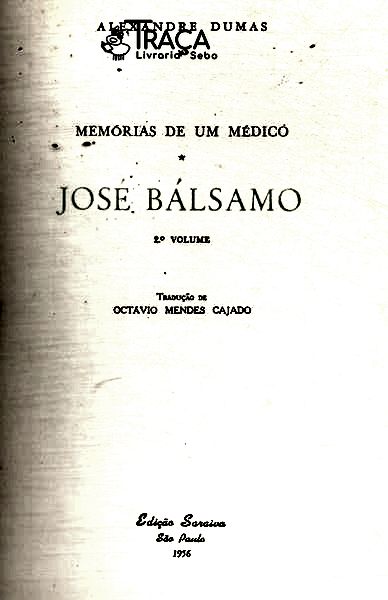 José Balsamo Vol 2