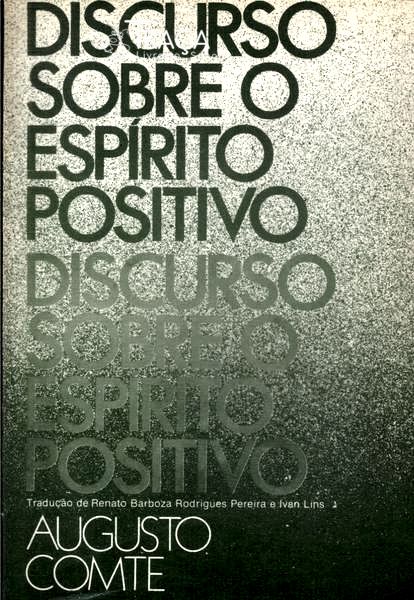 Discurso Sobre o Espírito Positivo