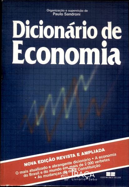 Dicionário de Economia (1989)