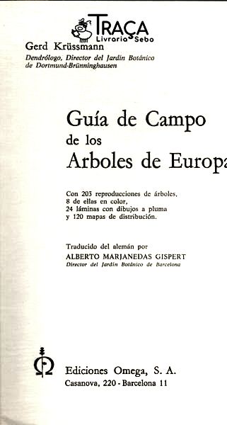 Guía de Campo de Los Arboles de Europa