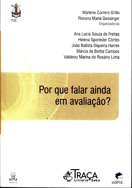 Por Que Falar Ainda em Avaliação?