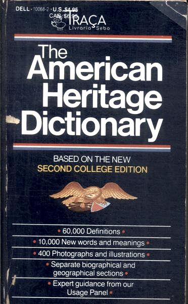 The American Heritage Dictionary (1988)